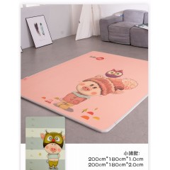 贝天宝宝爬行垫加厚无味婴儿爬爬垫客厅安全家用卡通防摔儿童地垫